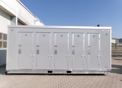 Mobile Container 7 - WC, Duschen, Waschraum