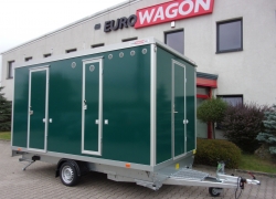 Mobile trailer 117 - office with WC, shower and changing room