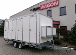Mobile Anhänger 153 - Toiletten + Duschen