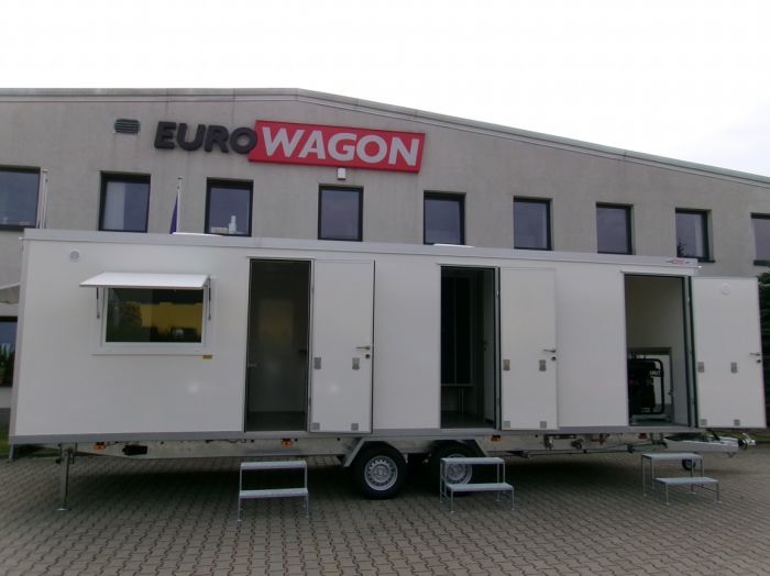 Mobile Wagen 146 - Bürowagen mit Umkleideraum